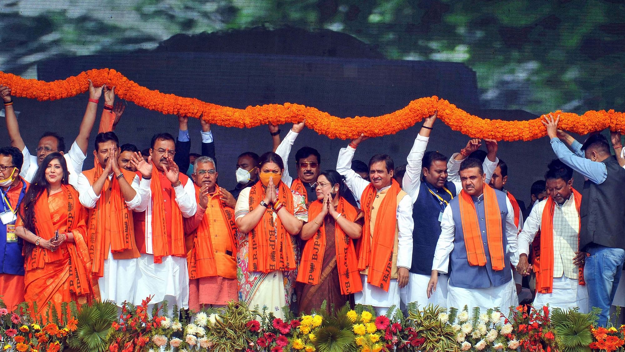The video is of the BJP’s rally in Howrah held on Sunday, 31 January.