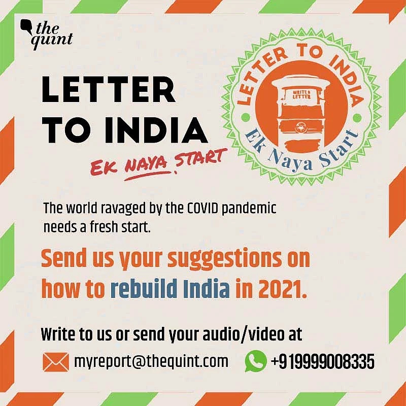 Dear India, Cleanliness, Women’s Safety, Equality Most Important