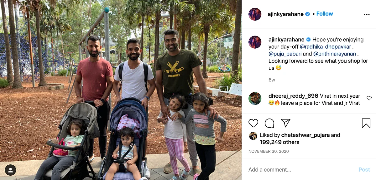 Virat’s Team India Family Welcome His Daughter to the ‘Girl Gang’