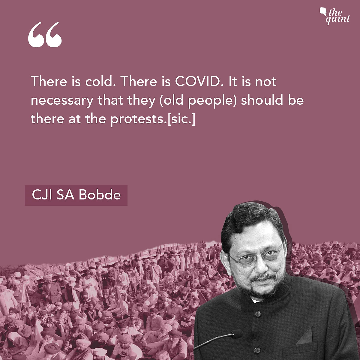 SC ‘Extremely Disappointed’ With Centre on Farmers’ Protests: CJI