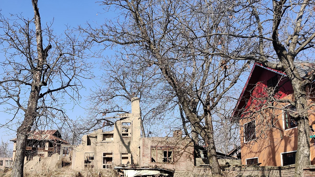 Author’s home in Akura, Anantnag, Kashmir 