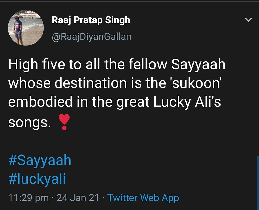 Lucky Ali Sweeps the Internet With a Heartfelt Rendition of Sayyah