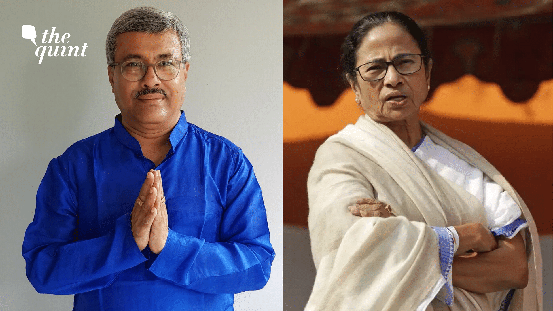 TMC MLA Prabir Ghosal and West Bengal CM Mamata Banerjee