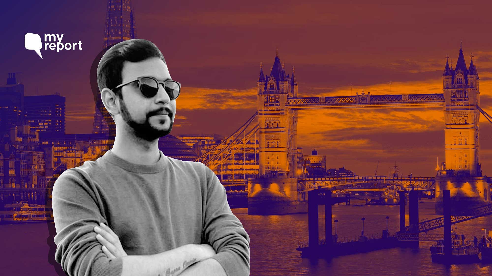 An international student studying in London chronicles his journey back home.