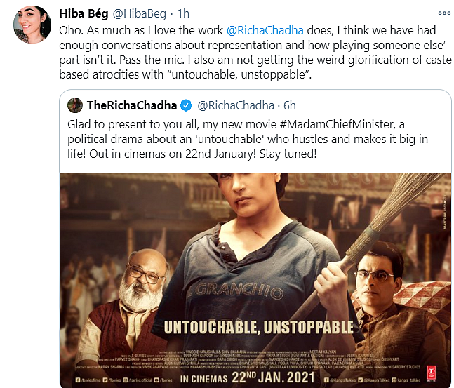 Casual Casteism: Twitter Criticises ‘Madam Chief Minister’ Poster