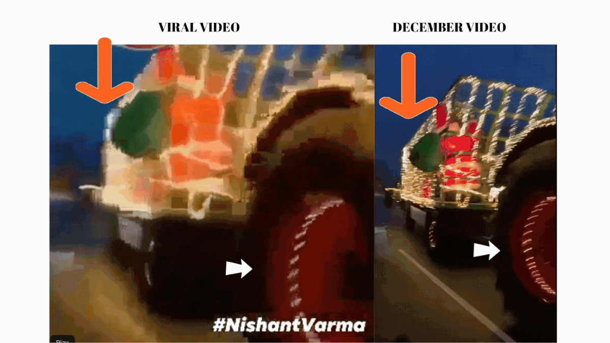We found that the visuals are being falsely linked to the farmers’ protests and could be traced back to 13 December.