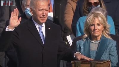 Joe Biden was sworn-in as President and Kamala Harris as Vice President in a historic ceremony to take the leadership of a nation ravaged by the COVID-19 pandemic and riven by deep political hostility.