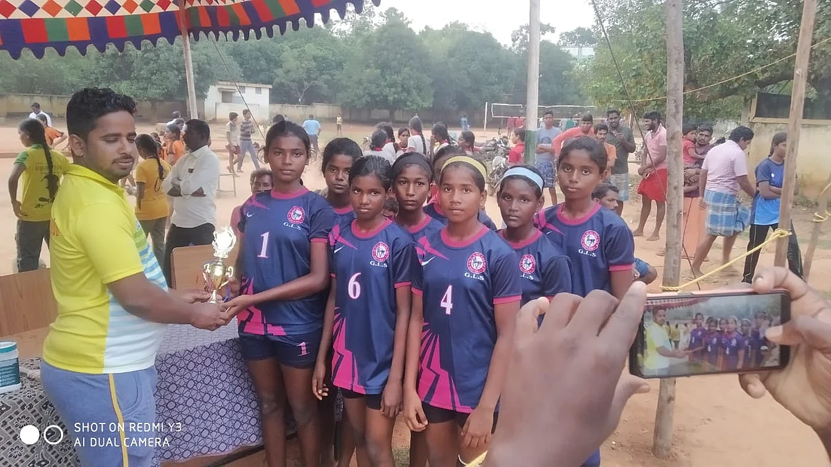 The kabaddi girls team bagged the fifth place in the competition held in Chennai.