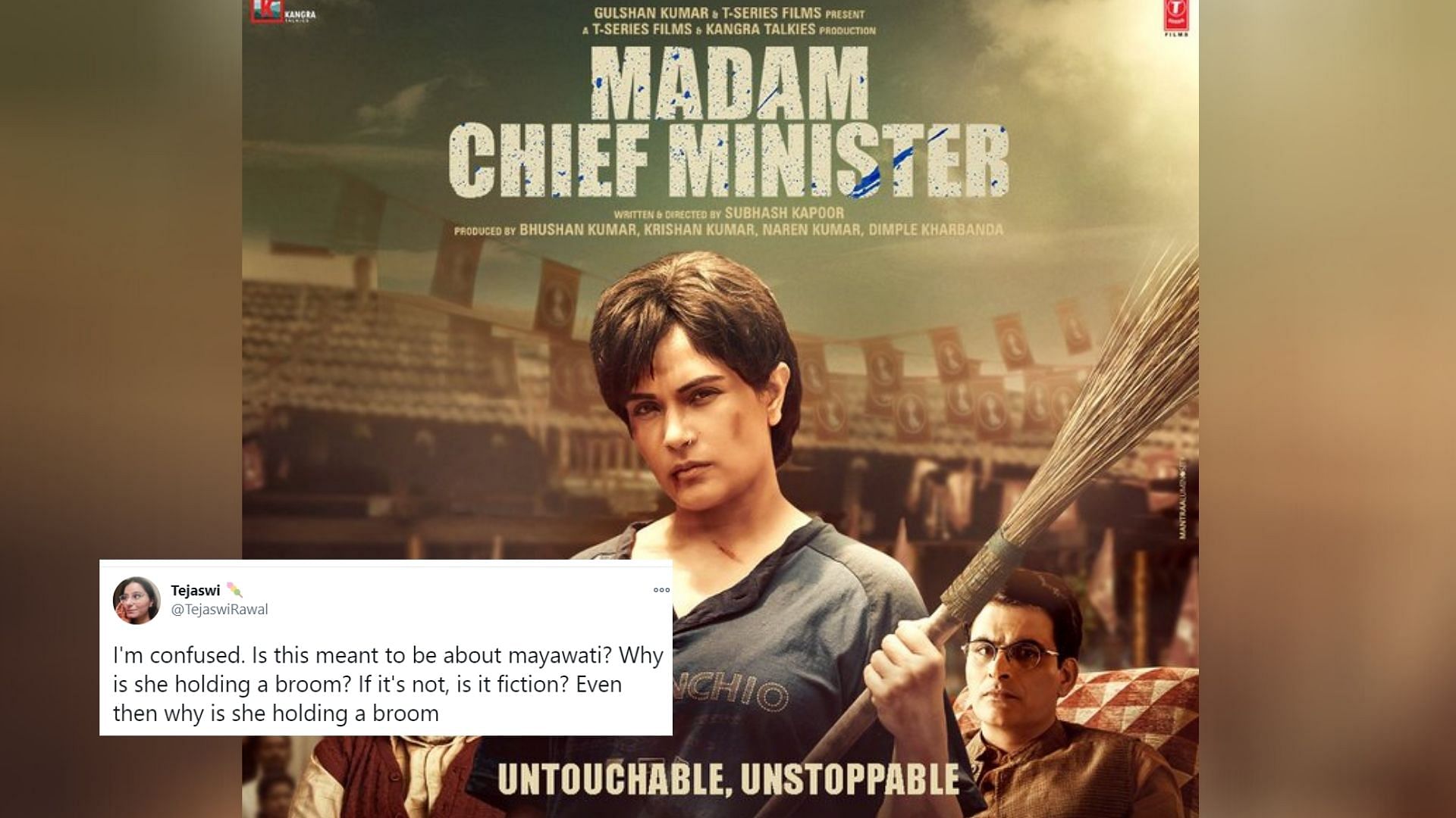 Casual Casteism: Twitter Criticizes 'Madam Chief Minister' Poster