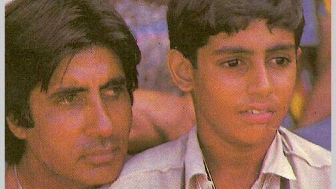 Amitabh and Abhishek Bachchan.