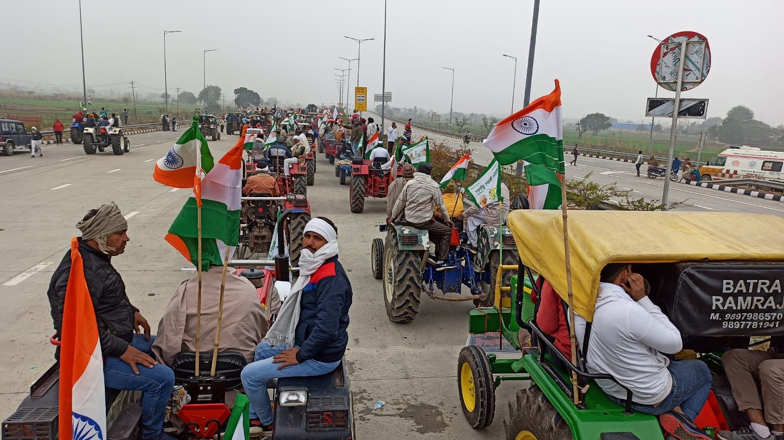Thousands of farmers, along with 200 vehicles, will hold a Republic Day parade in Bengaluru. Picture for representation purposes only.&nbsp;