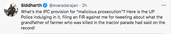 FIR Against  The Wire Editor & Journo for Story on Farmer’s Death