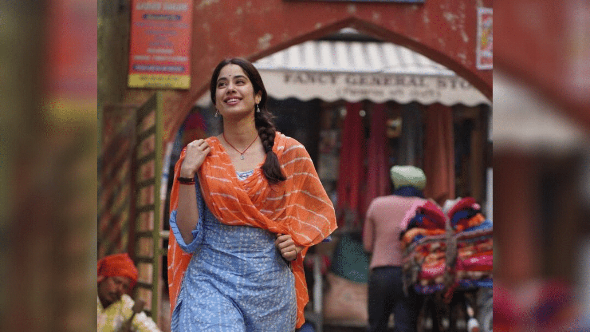 The shoot for Janhvi Kapoor's film <i>Good Luck Jerry</i> was briefly disrupted by farmers in Punjab.