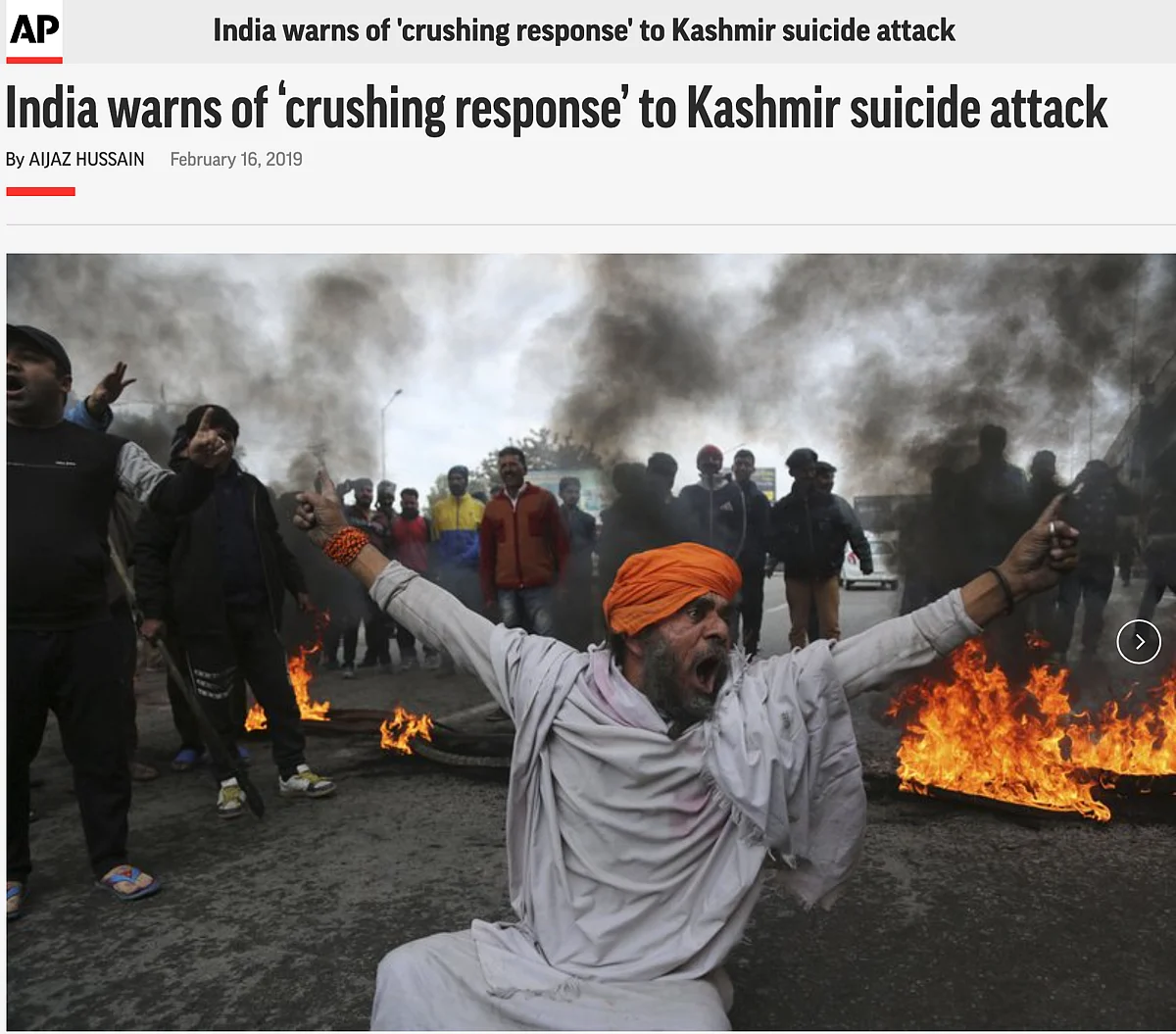 Pictures From Pulwama Attack Shared As ‘Latest Images From Delhi’