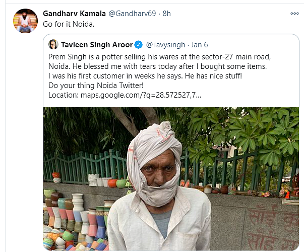 Noida Potter Suffers Loss, Twitter Helps Him Get Back on His Feet