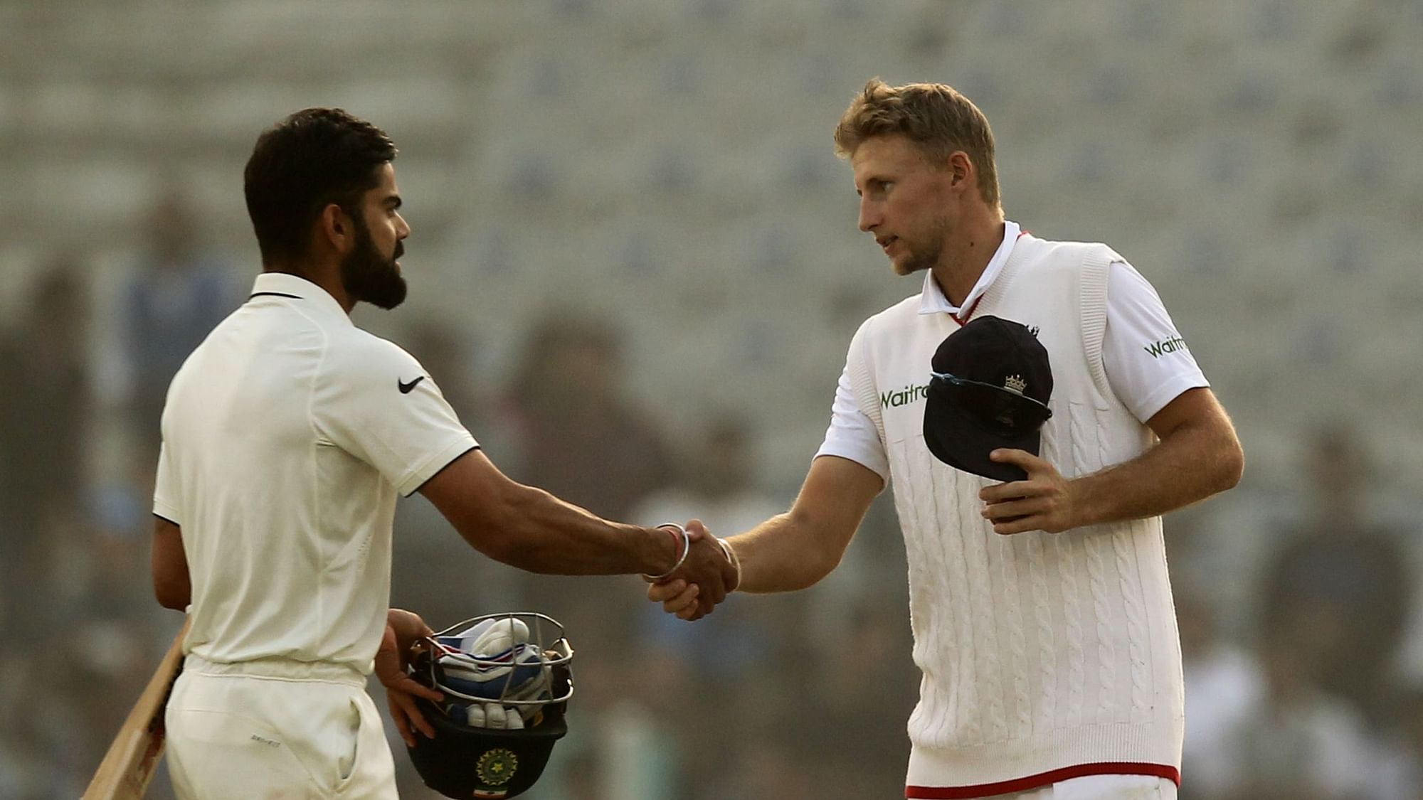 Virat Kohli and Joe Root will lead their teams in the upcoming Test series in India starting 5 February.