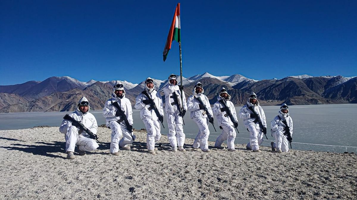 Republic Day: ITBP Jawans in Ladakh Raise Indian Flag at -20° C