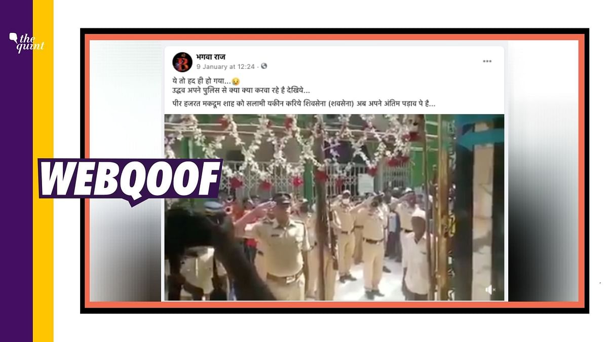 Clip of Cops Paying Homage at Dargah Goes Viral Without Context