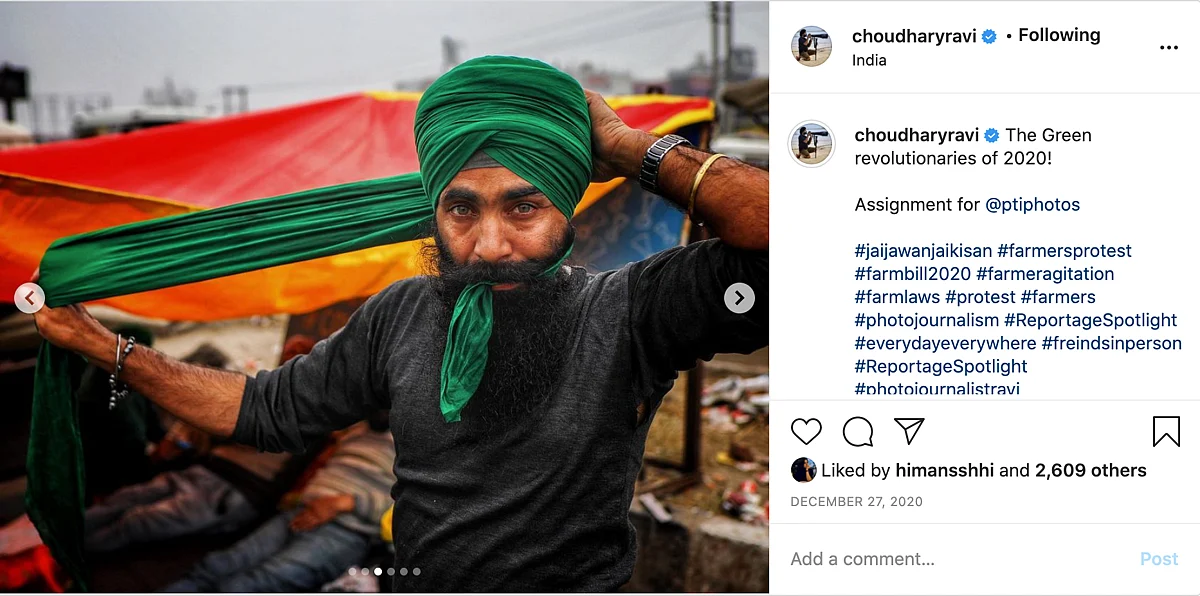 Artiste’s ‘Cover’ on Farmers Is Not From National Geographic