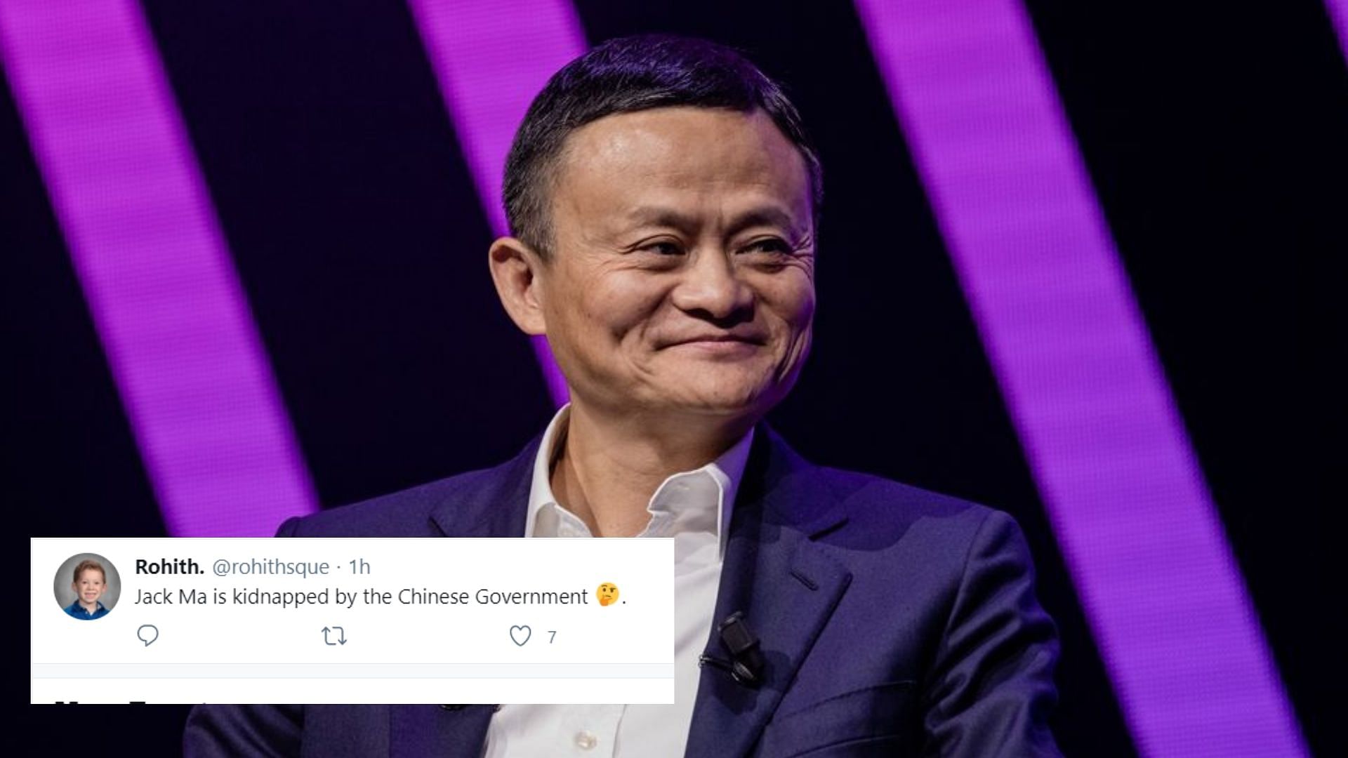 Twitter Concerned as Jack Ma Goes Missing After Rift With Govt