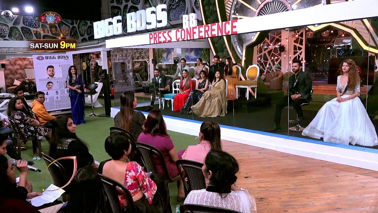 Press conference inside the Bigg Boss 14 house