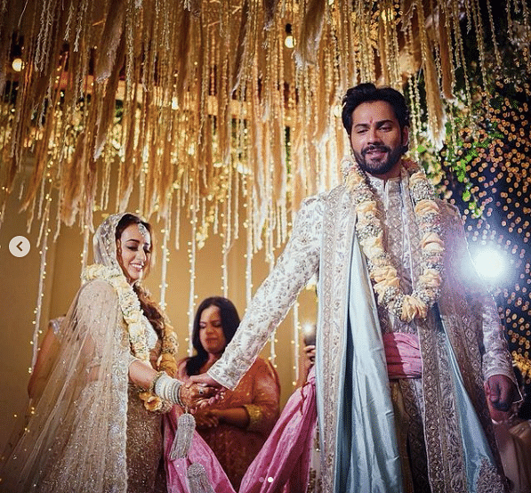 First pics from Varun Dhawan’s wedding.