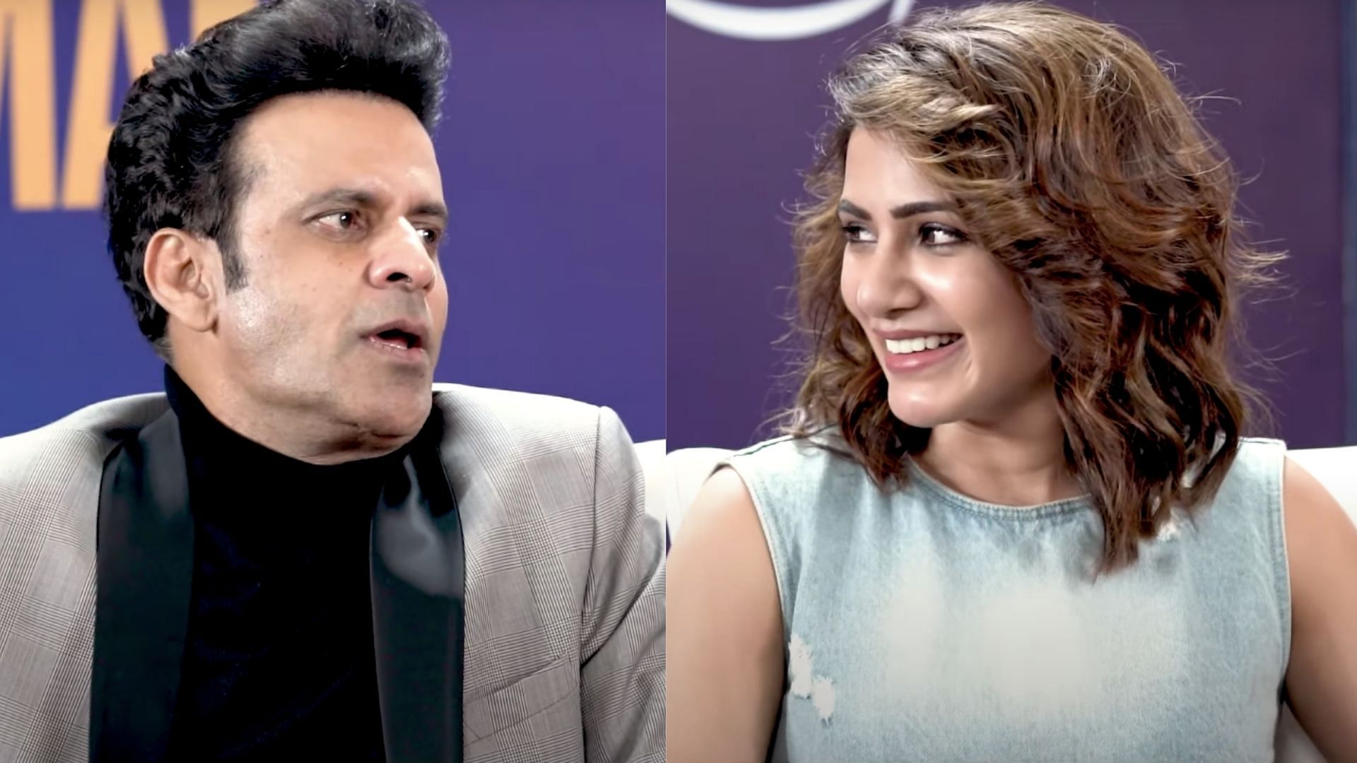 Manoj Bajpayee and Samantha Akkineni in conversation about <i>The Family Man 2.</i>