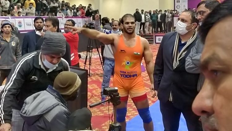 Narsingh Yadav’s nationals comeback was marred by controversy.