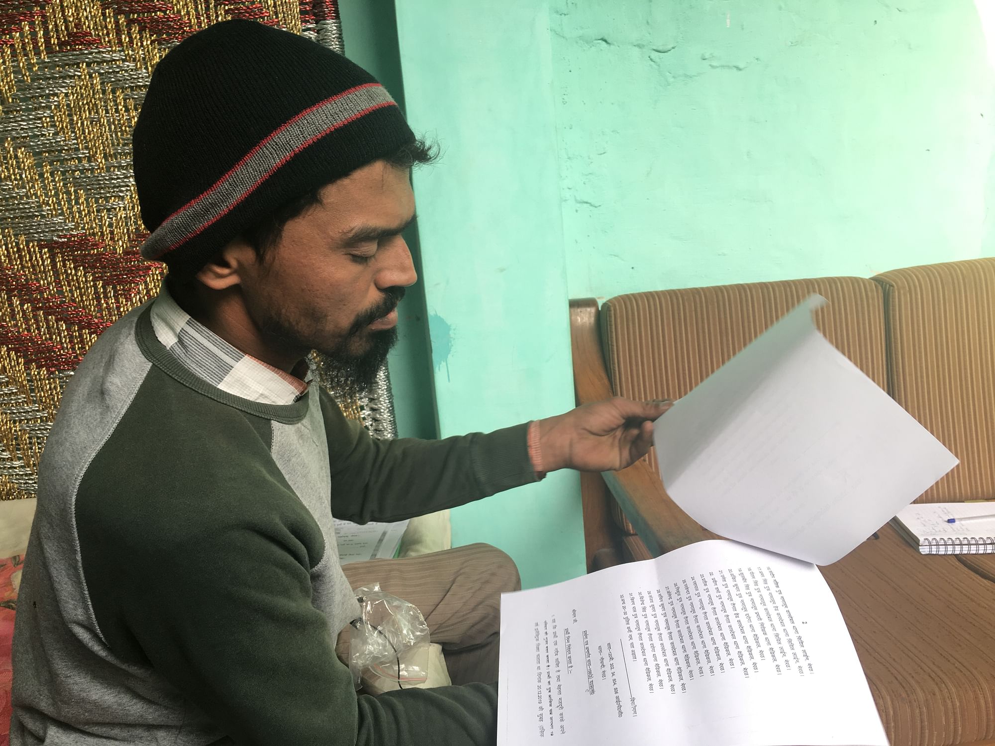 Salahuddin has the papers for all the victims of Meerut. He is hoping that soon there will be an FIR and he will be able to use the evidence he has gathered to make a case for his brother’s death.