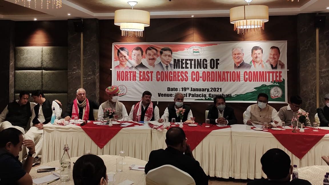 Congress chief Ripun Bora held discussions with five parties, including the CPI (Communist Party of India), CPI(M) Communist Party of India-Marxist, AGM (Anchalik Gana Morcha) , AIUDF (All India United Democratic Front) and CPIML (Communist Party of India (Marxist–Leninist-Liberation).