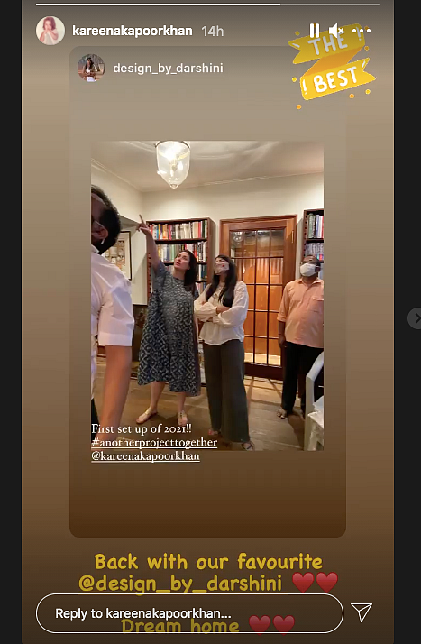 Mom-To-Be Kareena Kapoor Gives Fans a Glimpse of Her 'Dream Home'