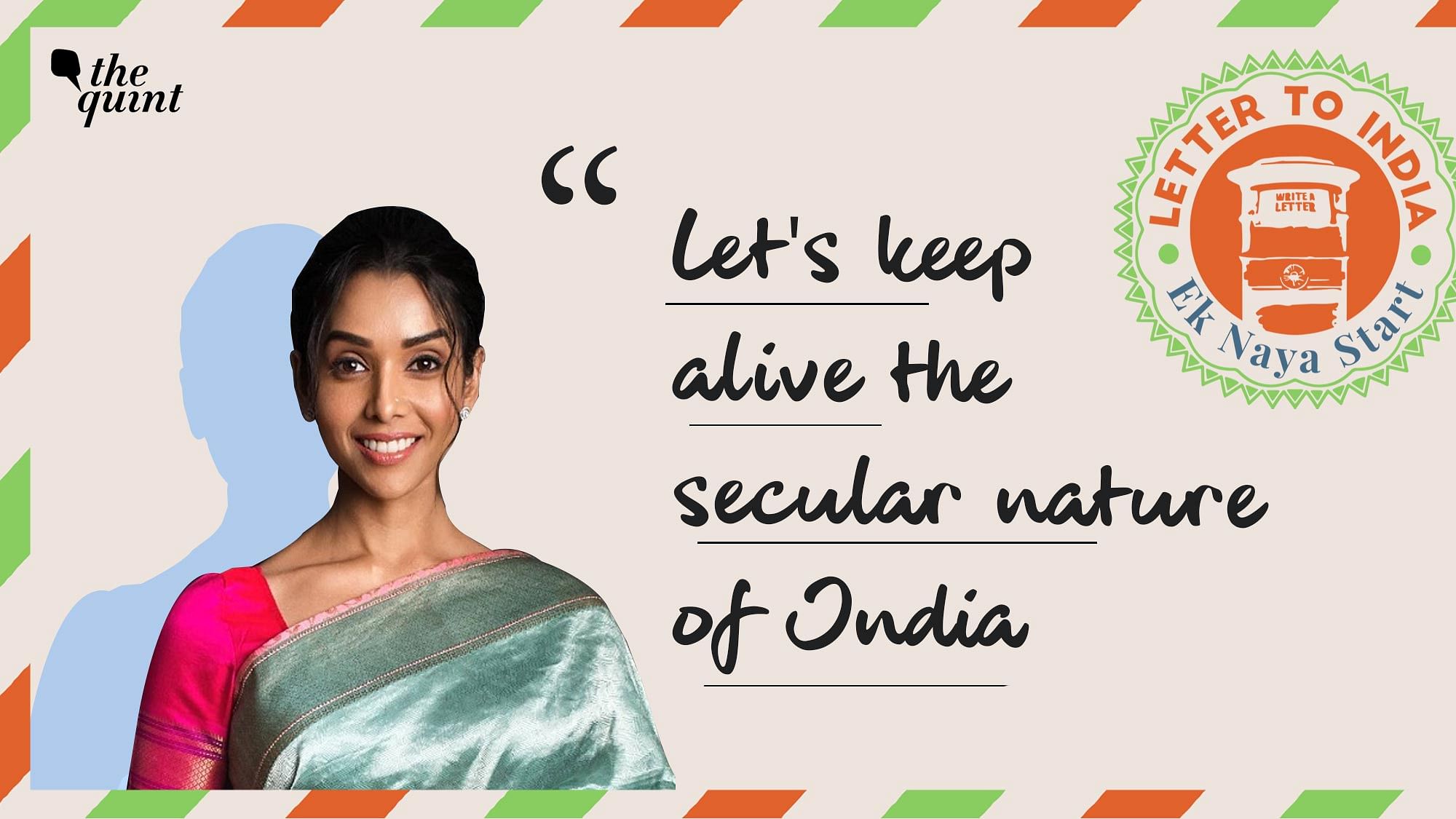 Actor Anupriya Goenka shares how India can start afresh.