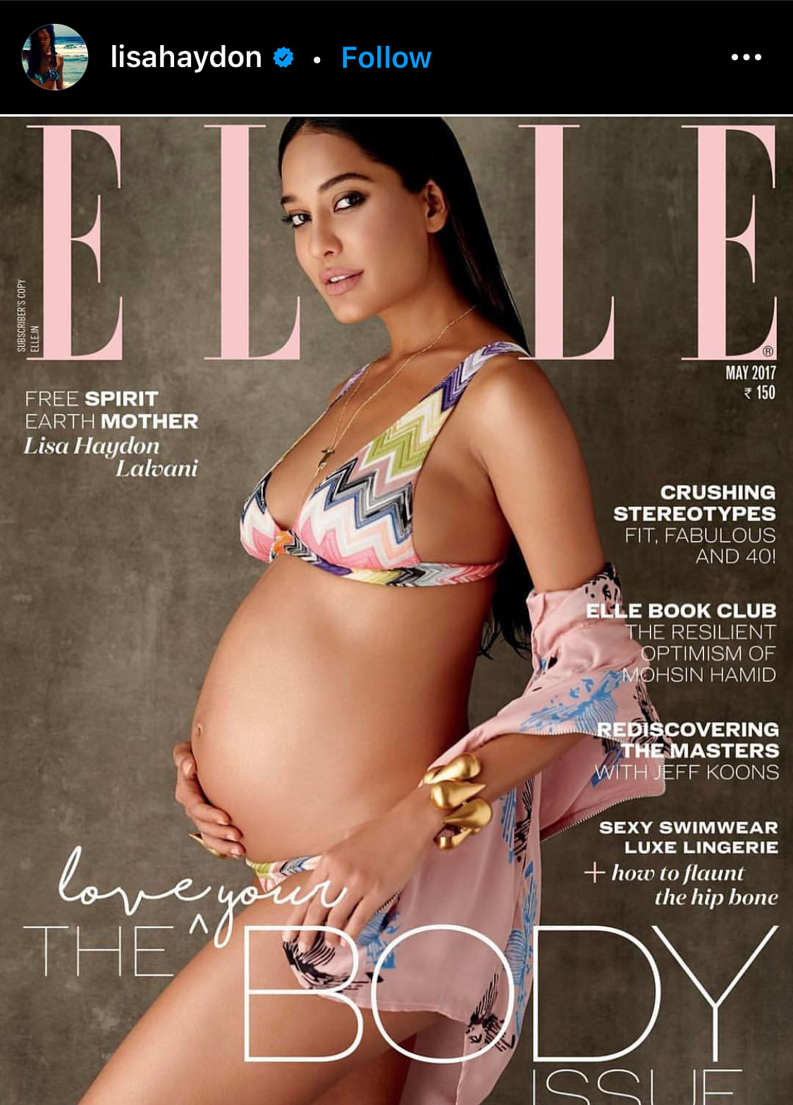 Here are a few celebs who've been spotted on magazine covers during their pregnancy.