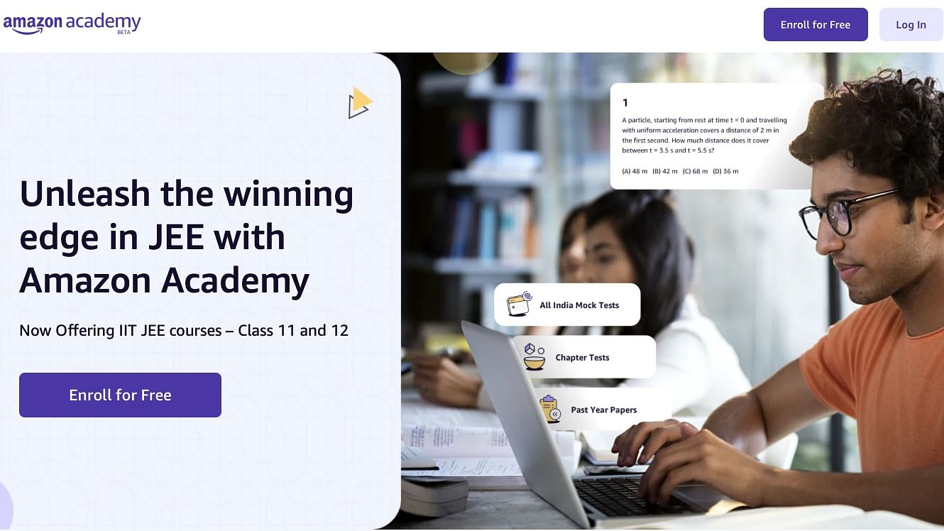 Amazon Academy will offer students a range of JEE preparatory resources at launch, including specially-crafted mock tests by industry experts.
