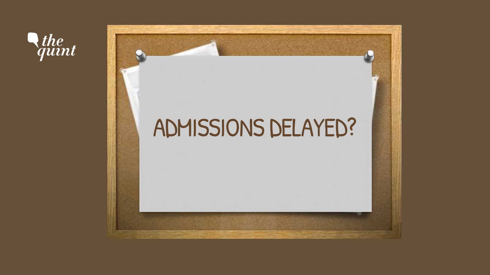Most private universities admit students on the basis of their own entrance tests or selection processes.