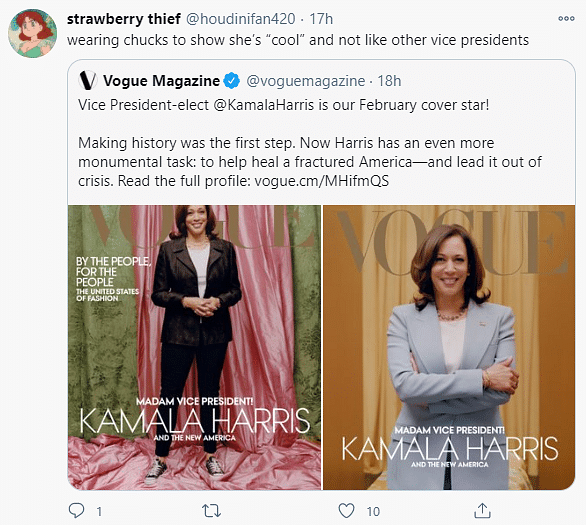The upcoming February issue of Vogue US will feature current US Vice President-Elect Kamala Harris.