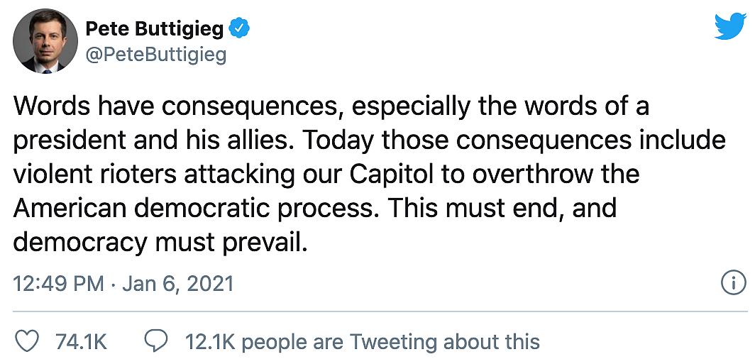 ‘Coup, Attack on America’: US Lawmakers Condemn Capitol Takeover