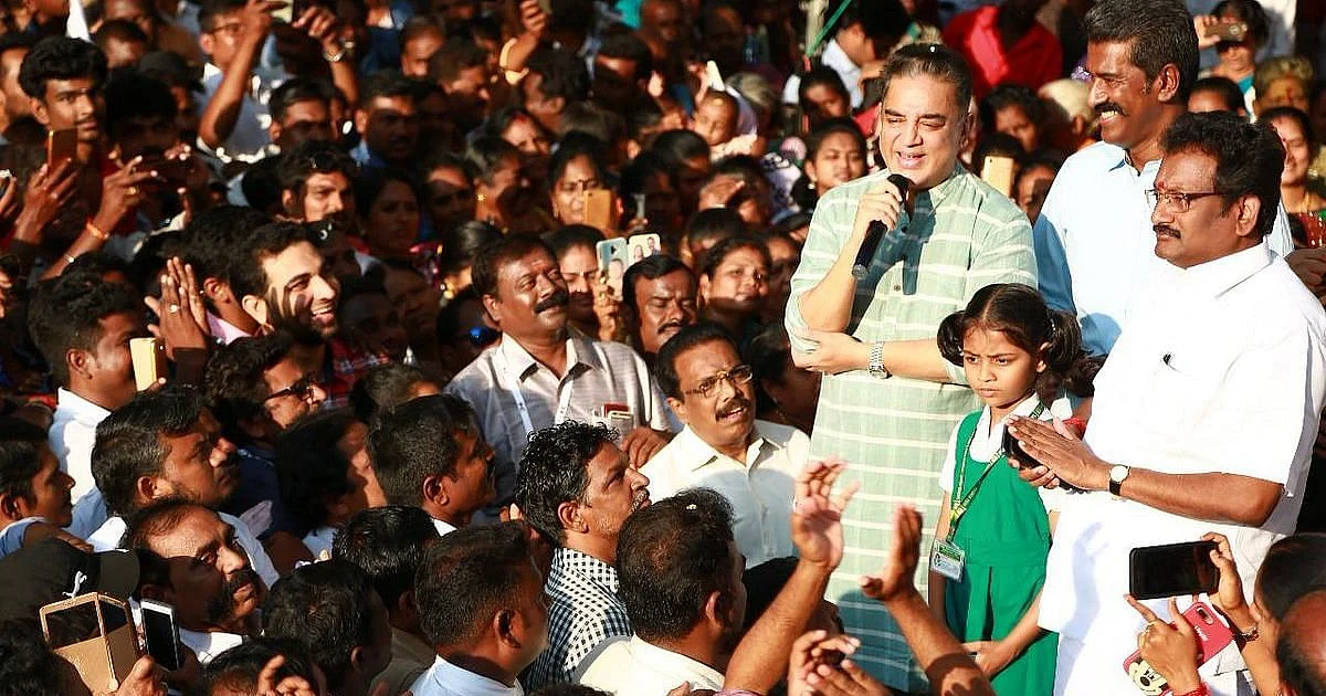 Haasan was criticised for not contesting in the elections in 2019.