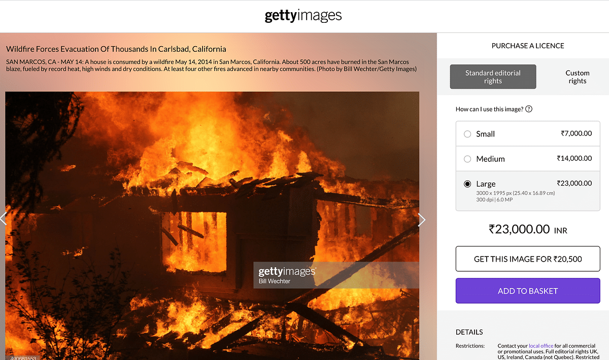 The image showing a house put on fire that is used in the infographic is neither recent nor from West Bengal. 
