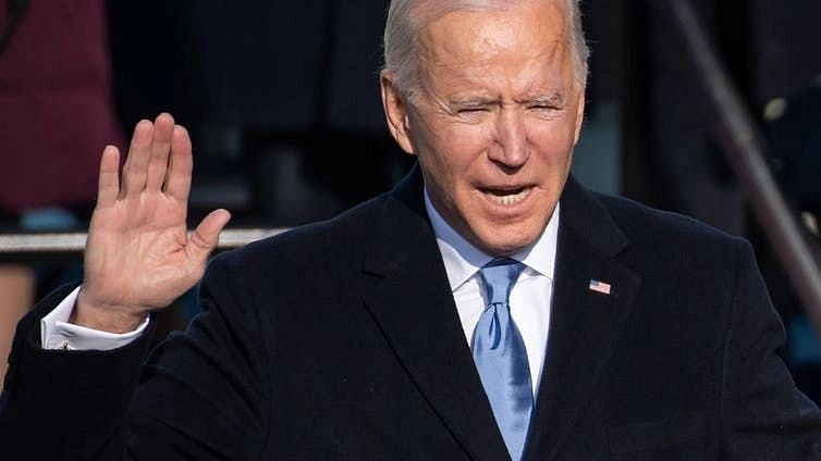 Reaching out: Joe Biden intends to re-engage the US in a number of international agreements.