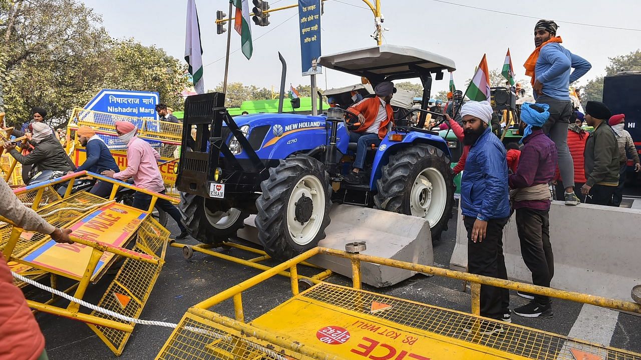 Catch all the live updates on the tractor rally by farmers here.