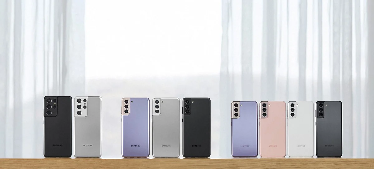 All variants of Samsung Galaxy S21, S21 plus