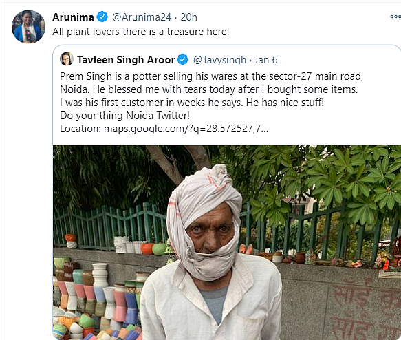 Noida Potter Suffers Loss, Twitter Helps Him Get Back on His Feet