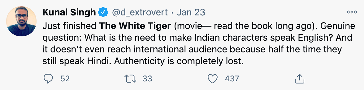 What is it about an English book about India made into a film that makes it ‘not’ tick?