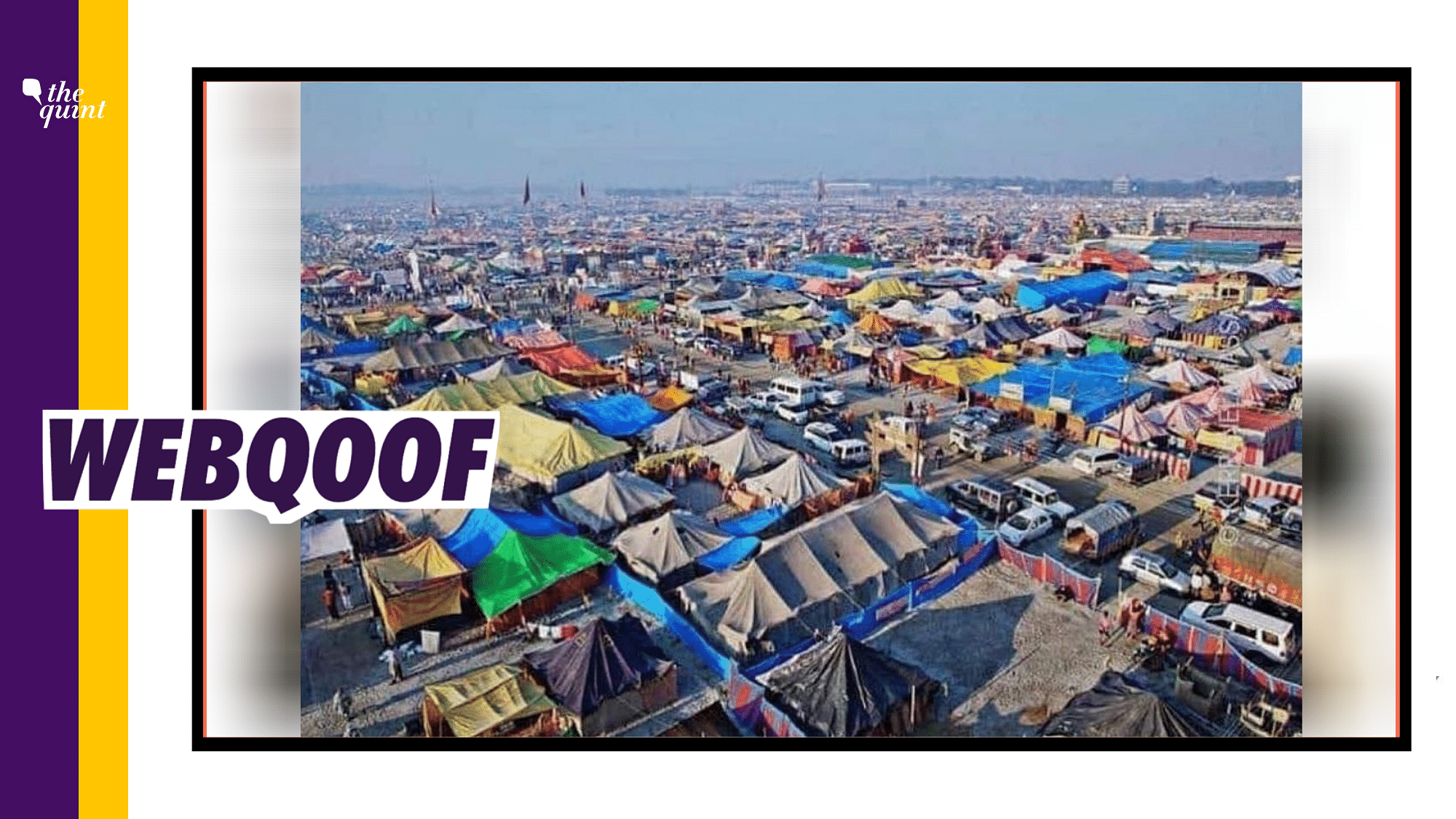 An image from <i>Kumbh Mela </i>2013 is being shared as the ongoing farmers’ protest. 