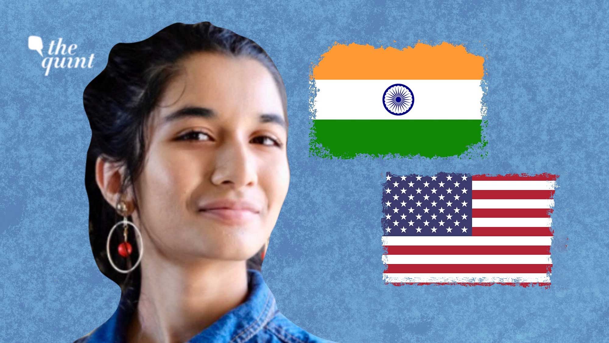 The first Indian American and youngest ever US National Youth Poet Laureate Meera Dasgupta, age 16.