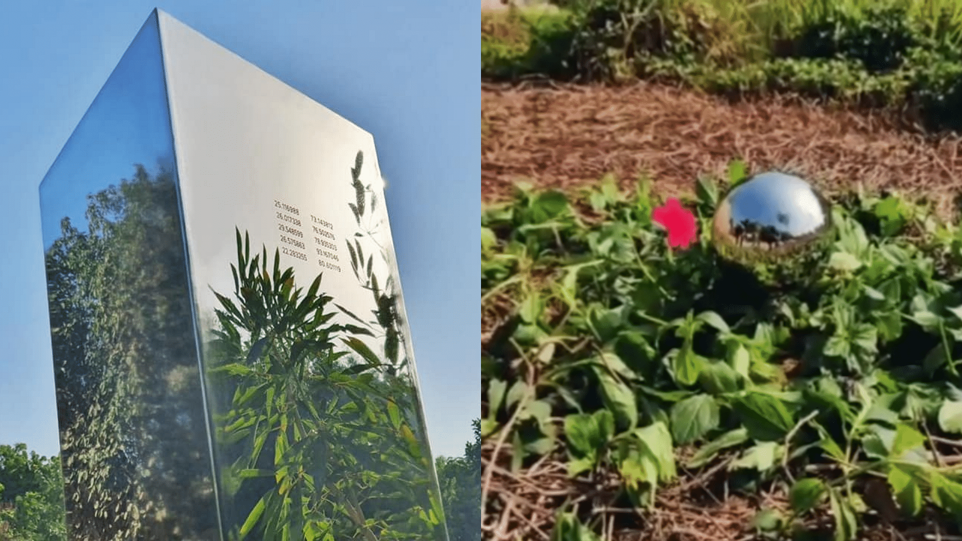India’s 1st Monolith Disappears, Replaced by Sphere and Note