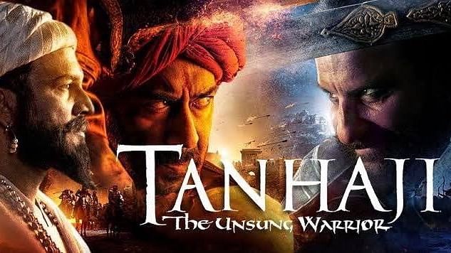 A poster of Tanhaji: The Unsung Warrior. 