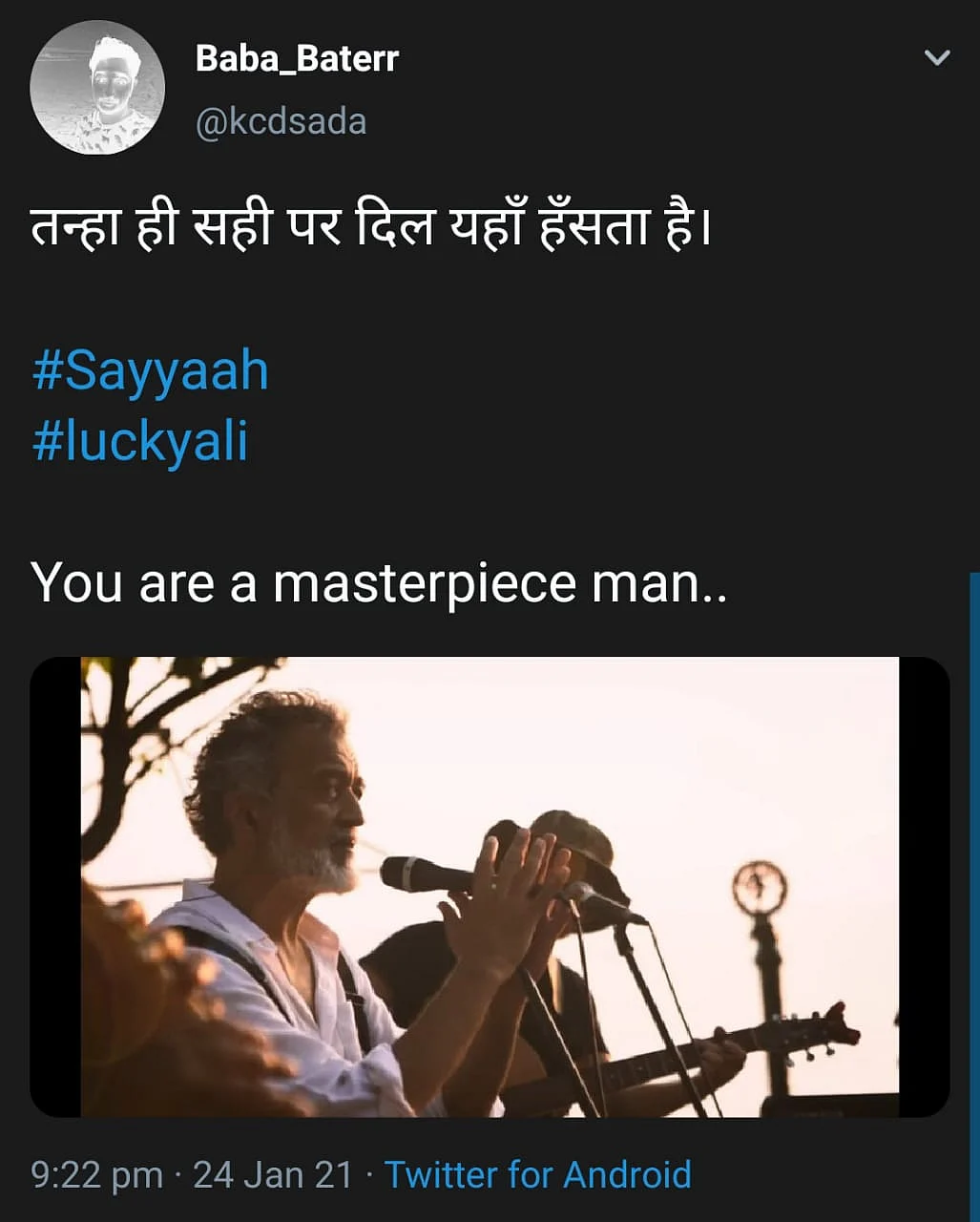 Lucky Ali Sweeps the Internet With a Heartfelt Rendition of Sayyah