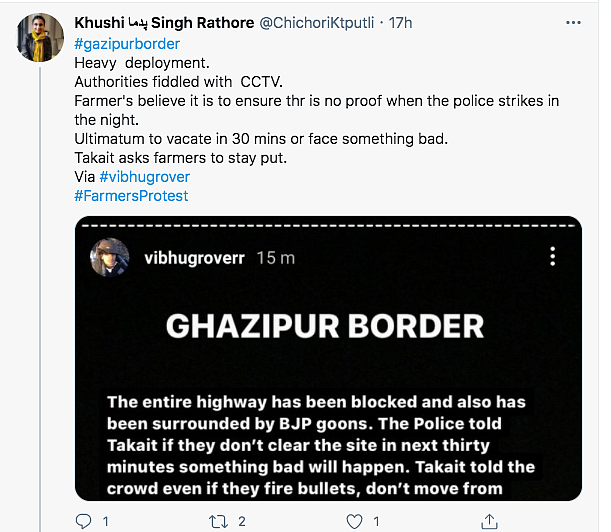 10 Tweets That Tell You What Happened At Ghazipur Border